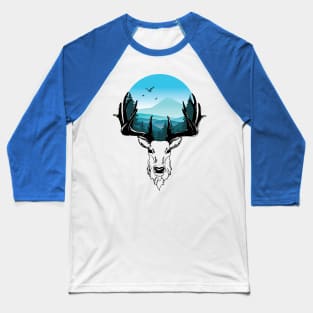 Deer by nature Baseball T-Shirt